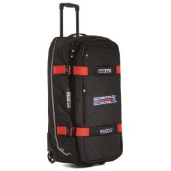 Sparco Tour Martini Racing trolley bag - Black (Black / Red) куфари,sparco,tour,martini,racing,trolley,bag,black,(black,red)