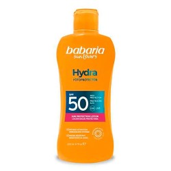 козметика,за,защита,от,слънце,babaria,aloe,hydra,sunscreen,milk,spf,50,200ml,yellow,(multicolor)