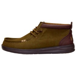 дамски,боти,мъжки,боти,hey,dude,wally,mid,gripr,vin,classic,booties,green,(dark,olive,mole,brown)