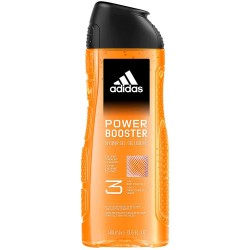 Adidas Power Booster 400ml Shower Gel - Yellow хигиена,тяло,adidas,power,booster,400ml,shower,gel,yellow