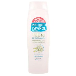 хигиена,тяло,instituto,español,natura,sensitive,skin,750ml,shower,gel,white