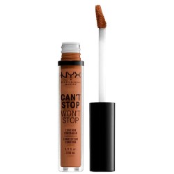 ексфолианти,nyx,professional,makeup,can´t,stop,won´t,stop,warm,caramel,3.5ml,concealer,brown