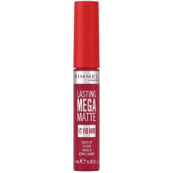 специфични,козметични,продукти,rimmel,london,lasting,mega,matte,nº930,ruby,passion,7.4ml,lipstick,red