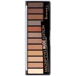очна,линия,rimmel,london,magnif´eyes,nº001,nude,14g,eyeshadow,palette,multicolor