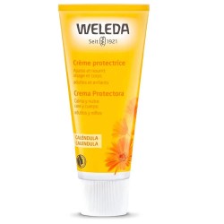 козметика,за,овлажняване,weleda,calendula,protective,75ml,moisturizer,yellow