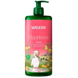 хигиена,тяло,weleda,happiness,grapefruit,750ml,shower,gel,clear