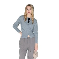 Жилетка Balmohk 30000082 cardigan - Grey (Grey Melange) жилетка,мъжки,пуловери,дамски,пуловери,balmohk,30000082,cardigan,grey,(grey,melange)