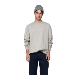 Тениска Balmohk 30000109 Relaxed Fit long sleeve T-shirt - Beige (Wrought Iron) тениска,мъжки,тениски,дамски,тениски,balmohk,30000109,relaxed,fit,long,sleeve,t,shirt,beige,(wrought,iron)