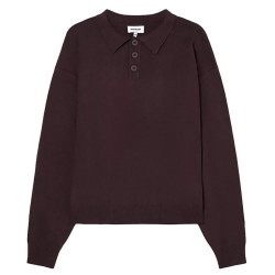 дамски,блузи,с,яка,мъжки,блузи,с,яка,balmohk,30000853,long,sleeve,polo,brown,(turkish,coffee)