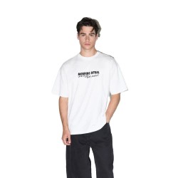 Тениска Balmohk 30000915 short sleeve T-shirt - White (White) тениска,мъжки,тениски,дамски,тениски,balmohk,30000915,short,sleeve,t,shirt,white,(white)
