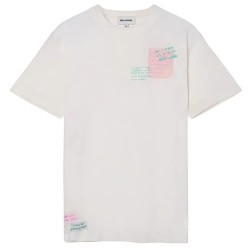 Тениска Balmohk 30001132 short sleeve T-shirt - White (White) тениска,мъжки,тениски,дамски,тениски,balmohk,30001132,short,sleeve,t,shirt,white,(white)