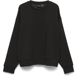 блуза,дамски,блузи,vero,moda,bellis,sweatshirt,black,(black)