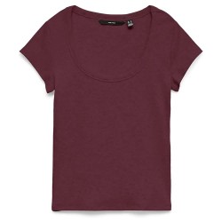 тениска,мъжки,тениски,дамски,тениски,vero,moda,chloe,short,sleeve,t,shirt,purple,(windsor,wine)