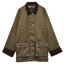 Яке Vero moda Wales jacket - Brown (Grape Leaf / Detail Chocolate Torte Collar) яке,мъжки,якета,дамски,якета,и,палта,vero,moda,wales,jacket,brown,(grape,leaf,detail,chocolate,torte,collar)