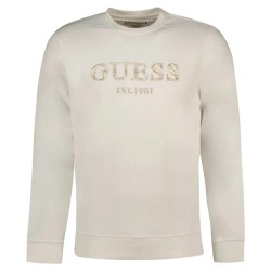 блуза,мъжки,пуловери,guess,beau,cn,sweatshirt,refurbished,beige,(pure,white)