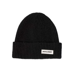 Шапка Jack & jones Olton Regular Fit beanie - Black (Black) шапка,всички,шапки,jack,&,jones,olton,regular,fit,beanie,black,(black)