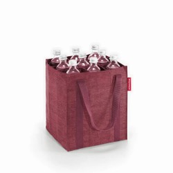 Пазарска чанта Reisenthel Bottlebag Shopper Bag - Purple (Twist Maroon) пазарска,чанта,всички,чанти,reisenthel,bottlebag,shopper,bag,purple,(twist,maroon)