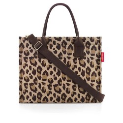 Пазарска чанта Reisenthel Daily business Shopper Bag - Brown (Leo Macchiato) пазарска,чанта,всички,чанти,reisenthel,daily,business,shopper,bag,brown,(leo,macchiato)