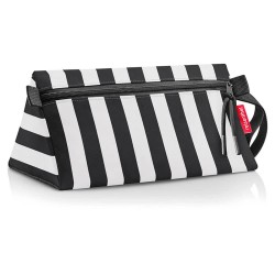 несесер,тоалетни,принадлежности,reisenthel,maxi,limited,edition,wash,bag,white,black,(summerstripes,black)