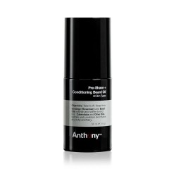 Anthony Pre Shave + Conditioning Beard Shaving Oil - Clear (Blue) бръснене,anthony,pre,shave,+,conditioning,beard,shaving,oil,clear,(blue)