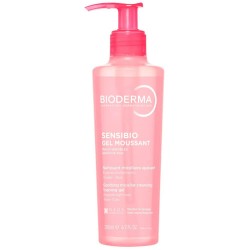 ексфолианти,bioderma,sensibio,gel,moussant,200,ml,cleanser,transparent,pink