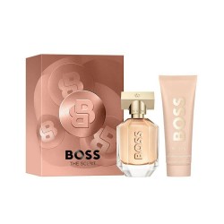 Hugo boss XMAS The Scent For Her EDP 30ml + 50ml-Gift Set eau de parfum - Pink (Pink / Gold) дамски,парфюми,hugo,boss,xmas,the,scent,for,her,edp,30ml,+,50ml,gift,set,eau,de,parfum,pink,(pink,gold)