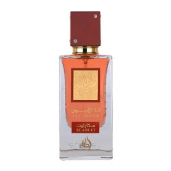 Lattafa Ana Abiyedh Scarlet 60 ml eau de parfum - Red (Red / Gold) дамски,парфюми,lattafa,ana,abiyedh,scarlet,60,ml,eau,de,parfum,red,(red,gold)