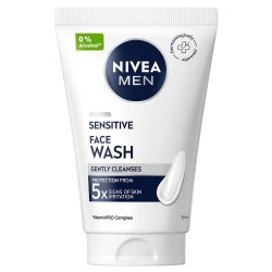 Nivea Sensitive 100 ml cleanser - White (White / Pink) ексфолианти,nivea,sensitive,100,ml,cleanser,white,(white,pink)