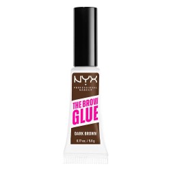 Nyx professional makeup The Brow Glue Instant Styler-Dark Brown eyebrow mascara - Dark Brown очна,линия,nyx,professional,makeup,the,brow,glue,instant,styler,dark,brown,eyebrow,mascara,dark,brown