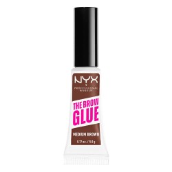 Nyx professional makeup The Brow Glue Instant Styler-Medium Brown eyebrow mascara - Medium Brown очна,линия,nyx,professional,makeup,the,brow,glue,instant,styler,medium,brown,eyebrow,mascara,medium,brown