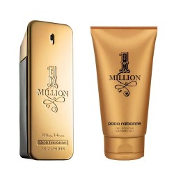 Paco rabanne 1 Million EDT 100ml + 100 ml-Giftset eau de parfum - Golden (Gold) мъжки,парфюми,paco,rabanne,1,million,edt,100ml,+,100,ml,giftset,eau,de,parfum,golden,(gold)