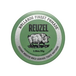 Reuzel Green gease Medium Hold 95 g styling pomade - Green (Green) хигиена,коса,reuzel,green,gease,medium,hold,95,g,styling,pomade,green,(green)