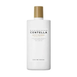 Skin1004 Madagascar Centella Air-Fit Plus SPF50+ PA++++ Sun Cream - Clear (White / Gold) ексфолианти,skin1004,madagascar,centella,air,fit,plus,spf50+,pa++++,sun,cream,clear,(white,gold)