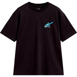 Тениска Alpinestars Ghost Oversized short sleeve T-shirt - Black (Black) тениска,мъжки,тениски,дамски,тениски,alpinestars,ghost,oversized,short,sleeve,t,shirt,black,(black)