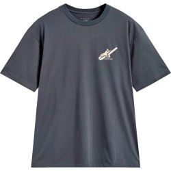 Тениска Alpinestars Ghost Oversized short sleeve T-shirt - Black (Charcoal) тениска,мъжки,тениски,дамски,тениски,alpinestars,ghost,oversized,short,sleeve,t,shirt,black,(charcoal)