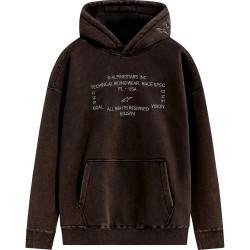 Суичър Alpinestars Infinite Washed Oversized hoodie - Brown (Washed Black) суичър,мъжки,пуловери,alpinestars,infinite,washed,oversized,hoodie,brown,(washed,black)