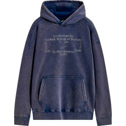 Суичър Alpinestars Infinite Washed Oversized hoodie - Blue (Washed Navy) суичър,мъжки,пуловери,alpinestars,infinite,washed,oversized,hoodie,blue,(washed,navy)