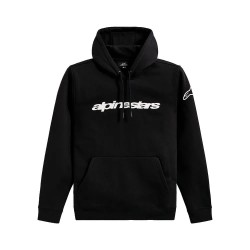 суичър,мъжки,пуловери,alpinestars,race,wordmark,hoodie,black,(black,white)