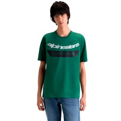 Тениска Alpinestars Singular short sleeve T-shirt - Green (Green) тениска,мъжки,тениски,дамски,тениски,alpinestars,singular,short,sleeve,t,shirt,green,(green)