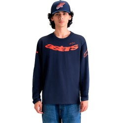 Тениска Alpinestars Velocifier long sleeve T-shirt - Blue (Navy) тениска,мъжки,тениски,дамски,тениски,alpinestars,velocifier,long,sleeve,t,shirt,blue,(navy)