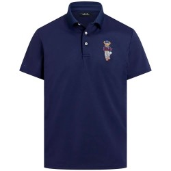 Polo ralph lauren 785B20494 short sleeve polo - Blue (Refined Navy) дамски,блузи,с,яка,мъжки,блузи,с,яка,polo,ralph,lauren,785b20494,short,sleeve,polo,blue,(refined,navy)