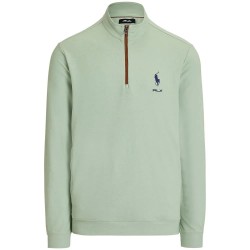 Блуза с яка Polo ralph lauren 785B21537 half zip sweatshirt - Green (Light Green) блуза,с,яка,мъжки,пуловери,polo,ralph,lauren,785b21537,half,zip,sweatshirt,green,(light,green)