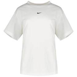 Тениска Nike Sportswear Classic Oversize short sleeve T-shirt - White (White / Black) тениска,мъжки,тениски,дамски,тениски,nike,sportswear,classic,oversize,short,sleeve,t,shirt,white,(white,black)
