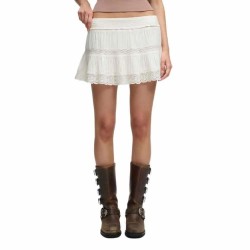 Пола Superdry Ibiza short skirt - White (Off White) пола,дамски,поли,и,рокли,superdry,ibiza,short,skirt,white,(off,white)