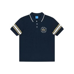 Ocean pacific Canggu short sleeve polo - Blue (Dark Navy / Beige / Sand) дамски,блузи,с,яка,мъжки,блузи,с,яка,ocean,pacific,canggu,short,sleeve,polo,blue,(dark,navy,beige,sand)