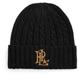 Шапка Lauren 454P23505 hat - Black (Black) шапка,всички,шапки,lauren,454p23505,hat,black,(black)