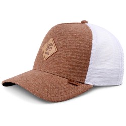шапка,всички,шапки,djinns,jerseyspots,trucker,cap,brown,(brown,white)