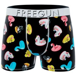 боксерки,мъжко,бельо,freegun,fun,boxers,black,(white)