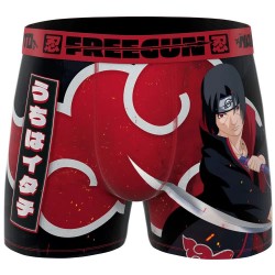 боксерки,мъжко,бельо,freegun,itachi,boxers,red,(red,black)