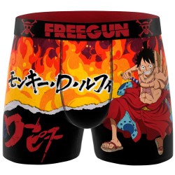 боксерки,мъжко,бельо,freegun,one,piece,luffy,ii,boxers,multicolor,(red,black)